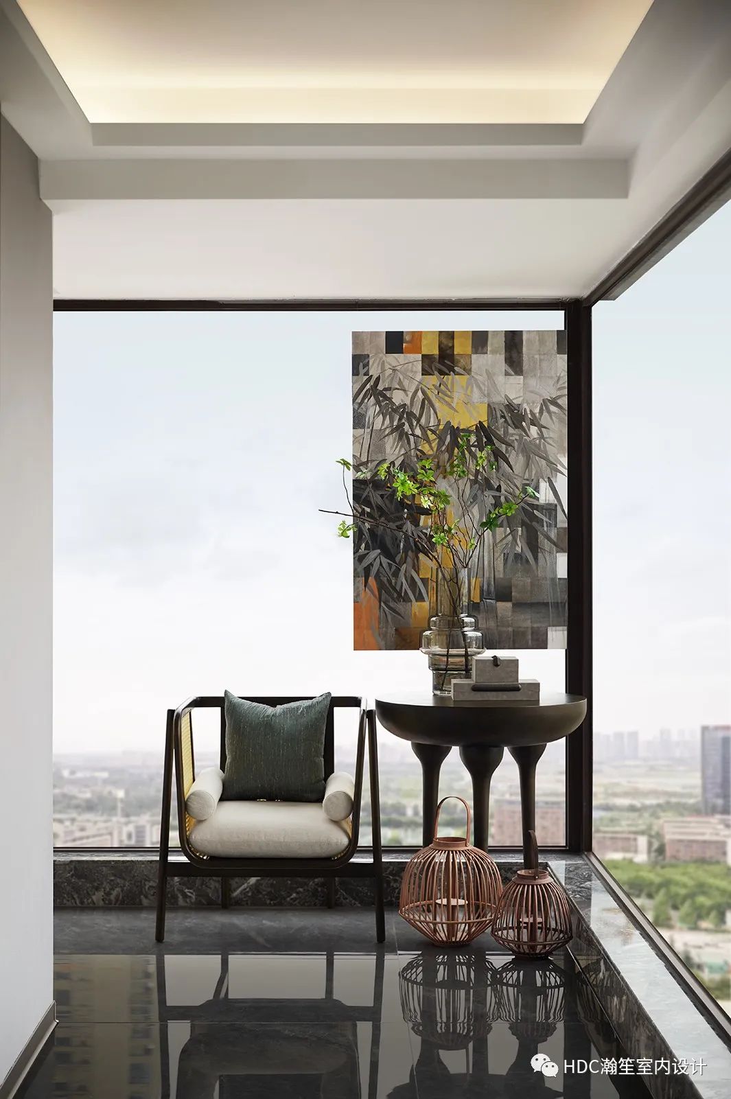 绵竹仟坤天朗样板间丨中国德阳丨HDC成都瀚笙室内设计有限公司-37