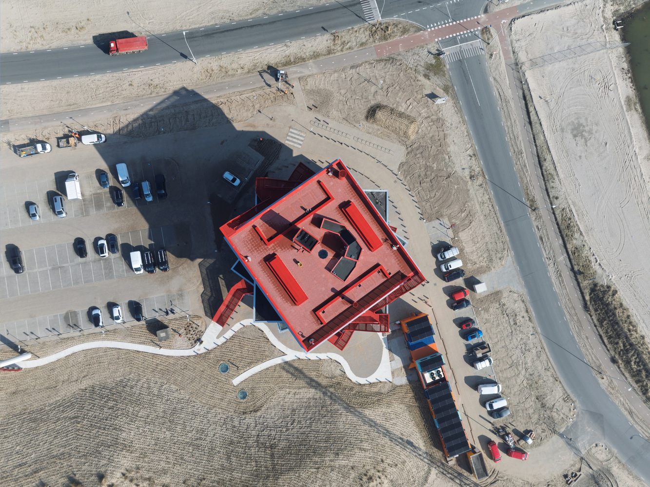 Portlantis 访客与展览中心,风车驱动的可持续灯塔丨荷兰鹿特丹丨MVRDV-6