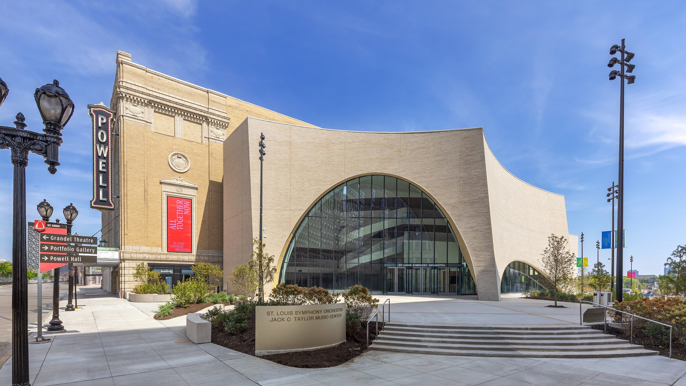 圣路易斯鲍威尔音乐厅拱形扩建项目丨美国丨Snøhetta建筑工作室-0