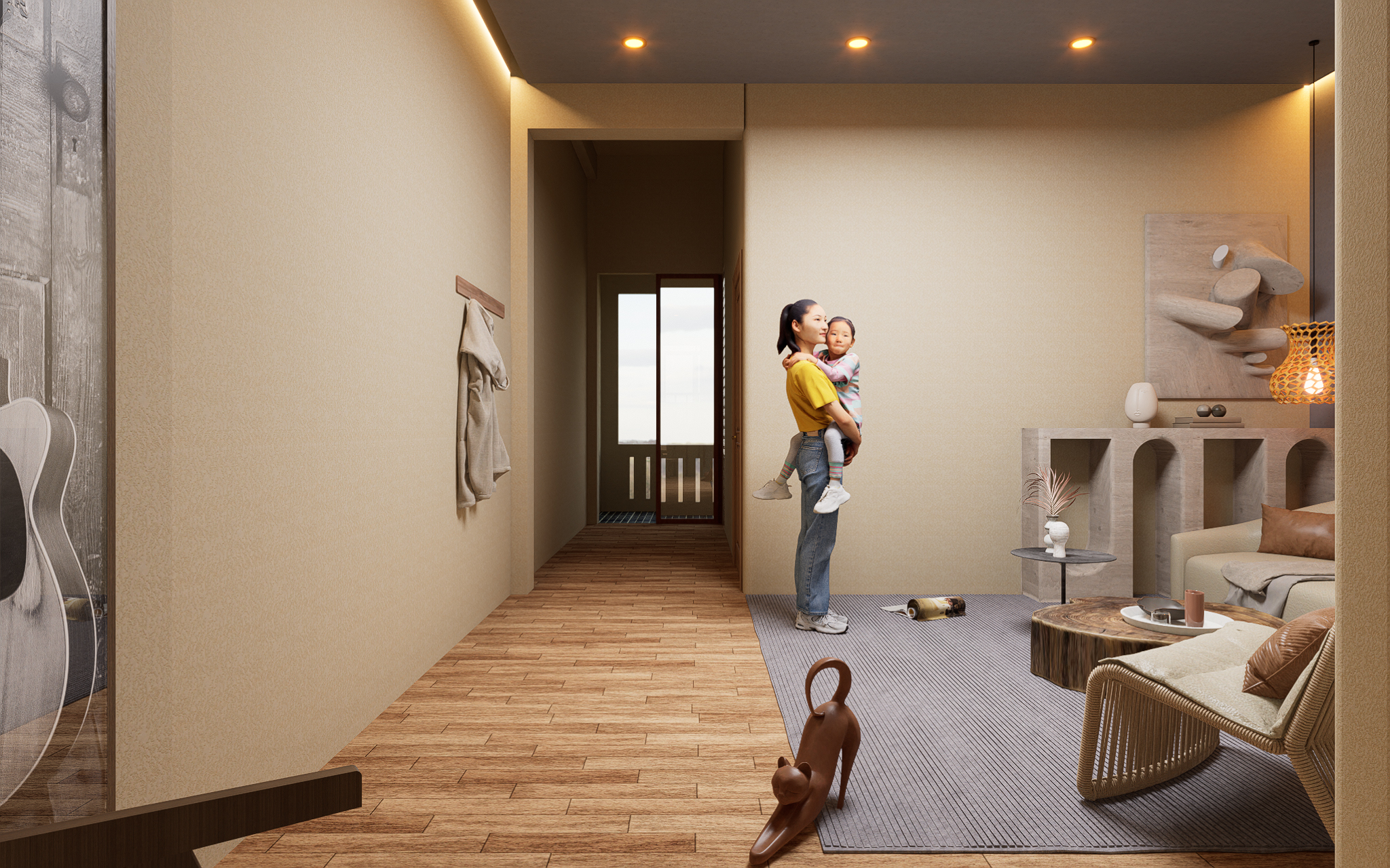 Small house interior-2