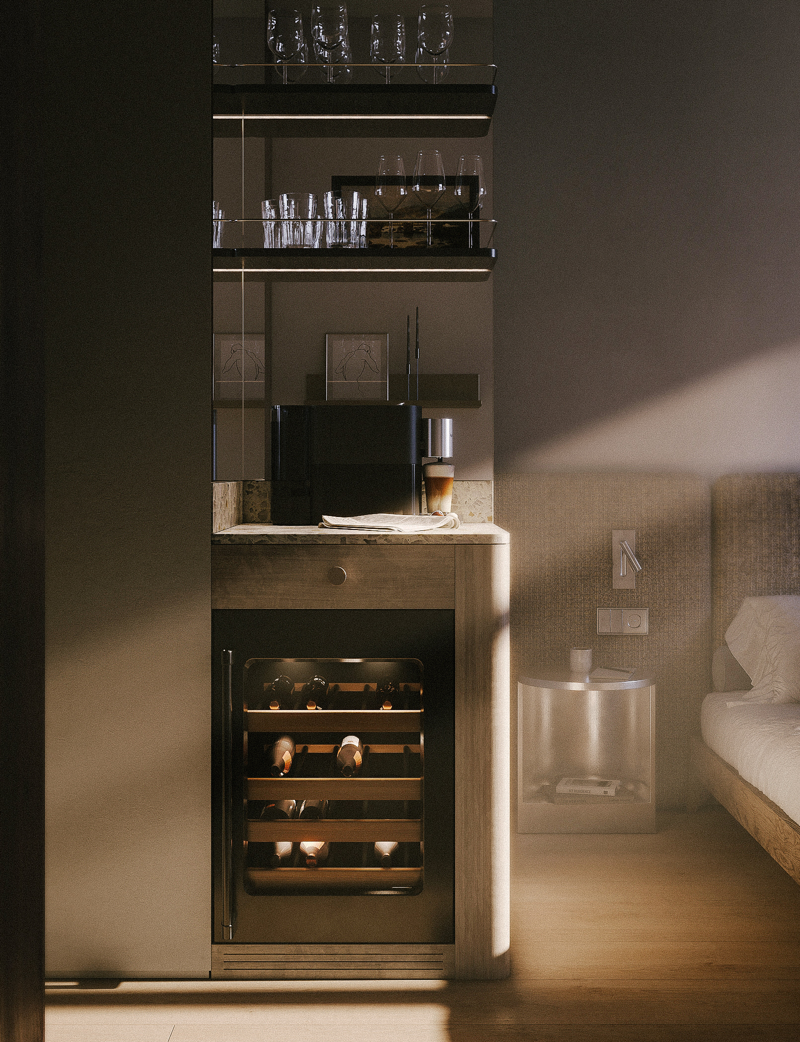 Morshyn 酒店房间设计丨乌克兰丨Alina Sanina-9