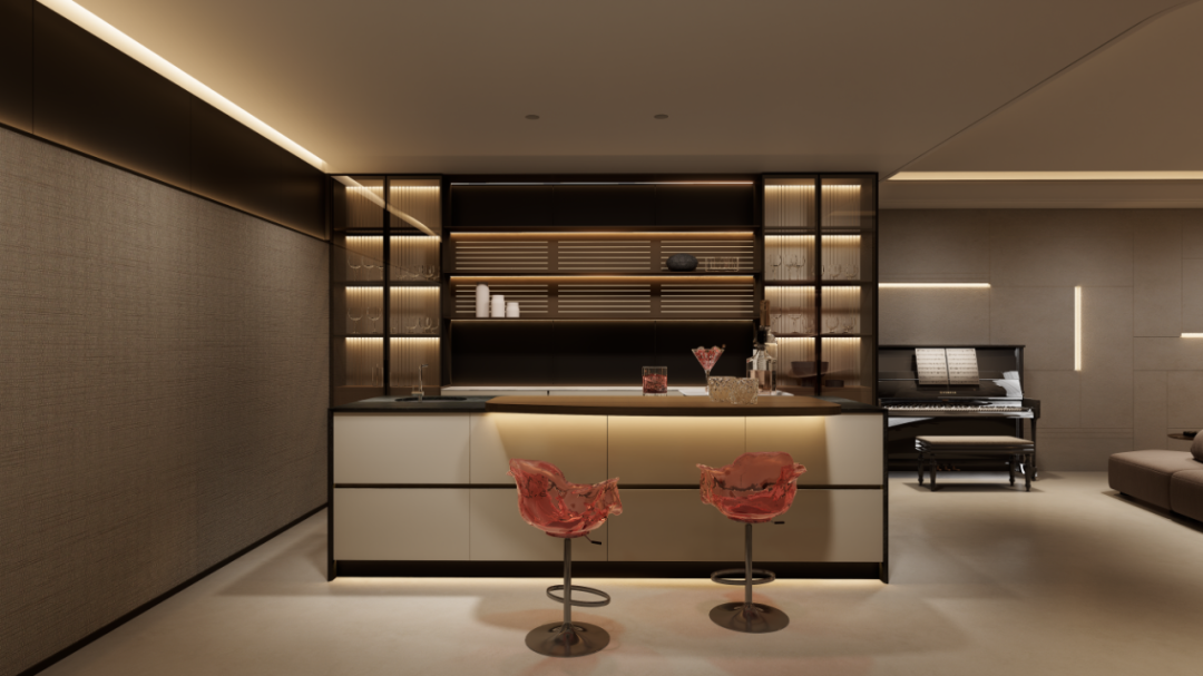 MORNING·私宅|金沙大境湾300㎡轻奢跃层，都市新贵的艺术栖居。-24