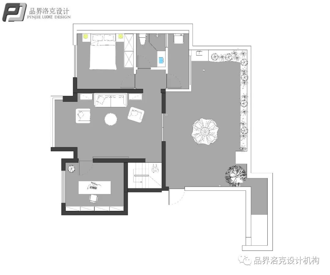 万科金域东郡现代风格,收纳与美观的完美结合-19