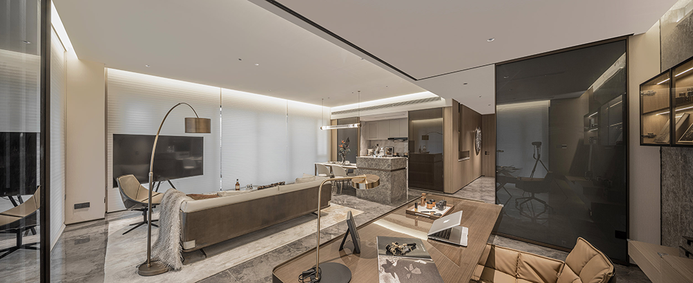 中粮集团【大悦时代广场】住宅样板间项目丨中国成都丨KLID达观国际建筑设计事务所-17