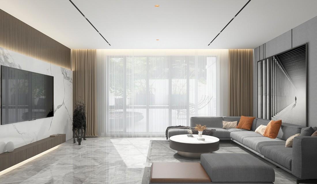 现代黑白灰家居，打造浪漫生活空间-0