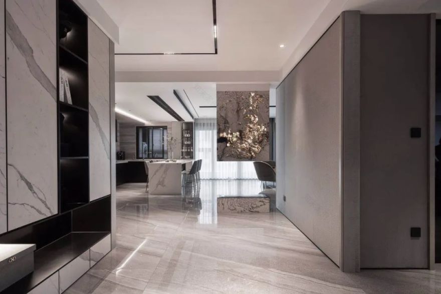 任喆辉打造 228m²现代私宅,优雅高级彰显不凡-9