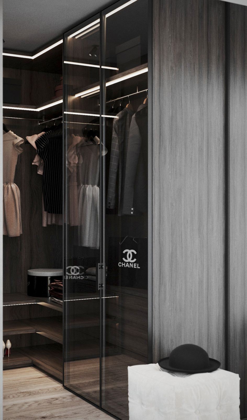 中性色系公寓设计 这细节满分！-23