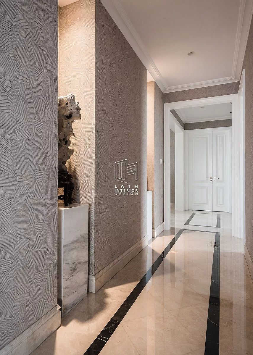 美颂 | 雅戈尔长风 8 号顶层别墅设计-33