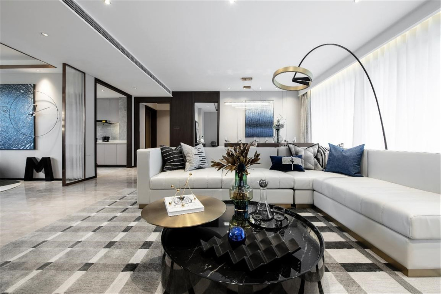 慈溪“江樾潮启”住宅样板间丨北京德方圆文化创意有限公司-9