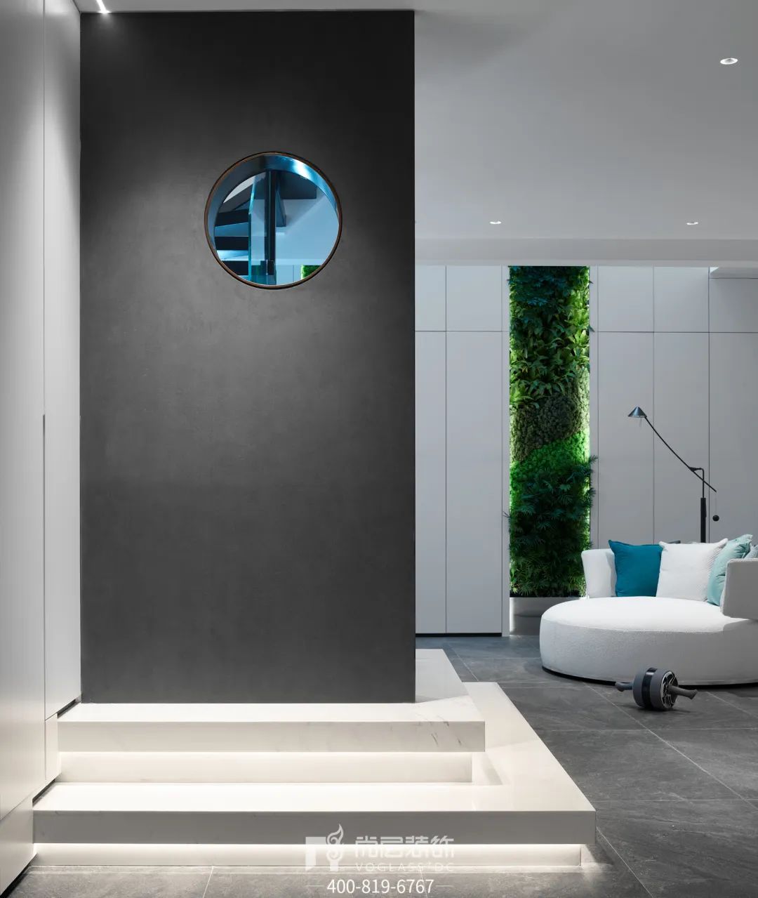 兴创荣墅｜300㎡叠拼别墅设计，「净」与「静」的交织律动-46