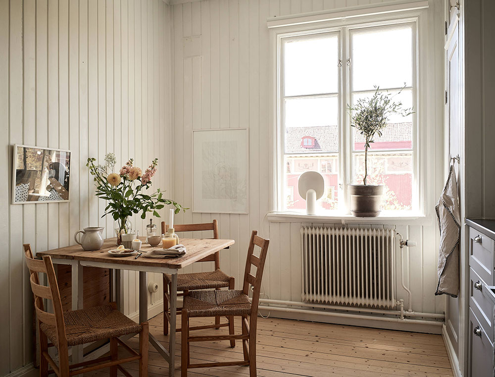 瑞典 60 平米温馨公寓，丰富纺织品打造舒适氛围-10