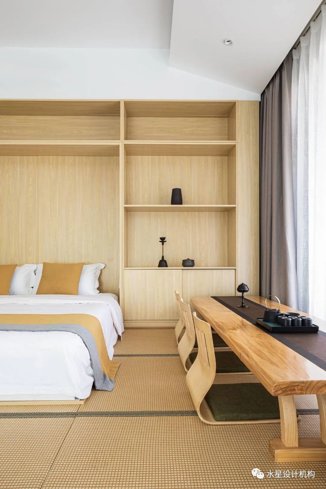 听水山房 · 原木日式禅意民宿设计典范丨中国北京-53