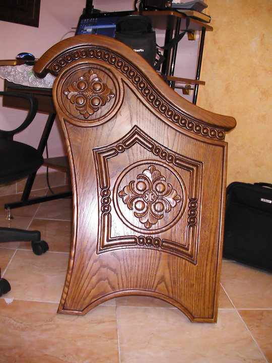 CNC wooden work for church-2