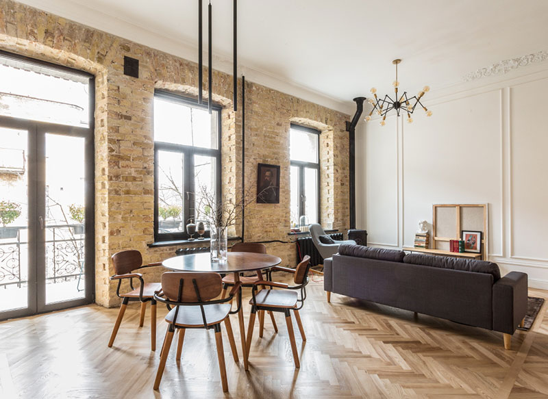 乌克兰基辅老房巧妙改造，增加空间利用率-4