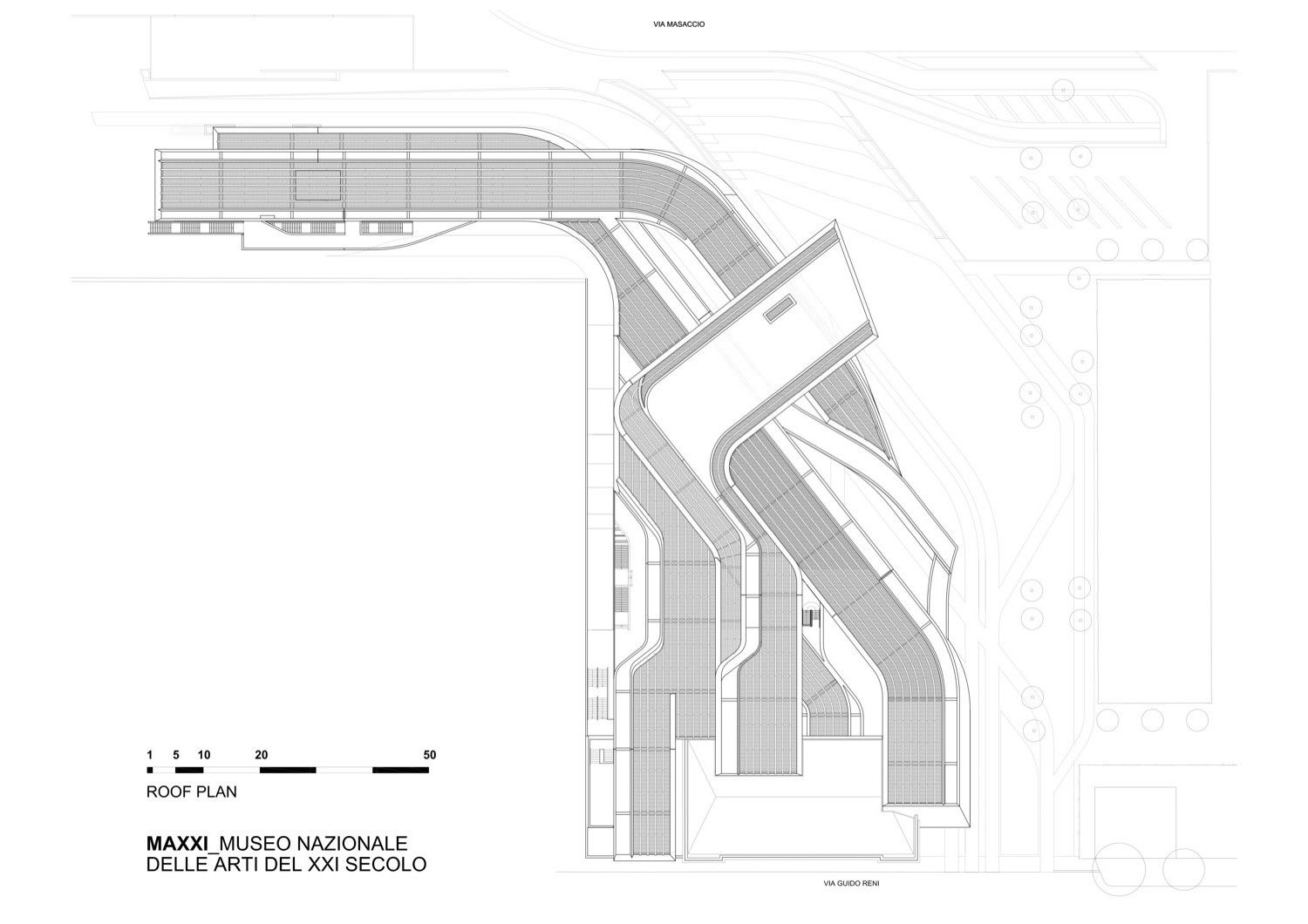 MAXXI 博物馆·解构主义的艺术空间-42