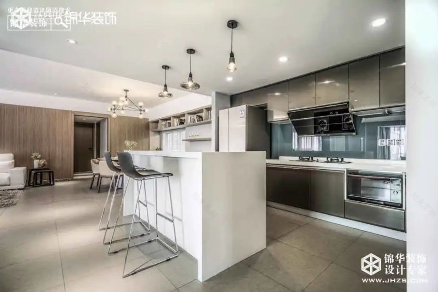现代简约之家丨江苏锦华装饰-10