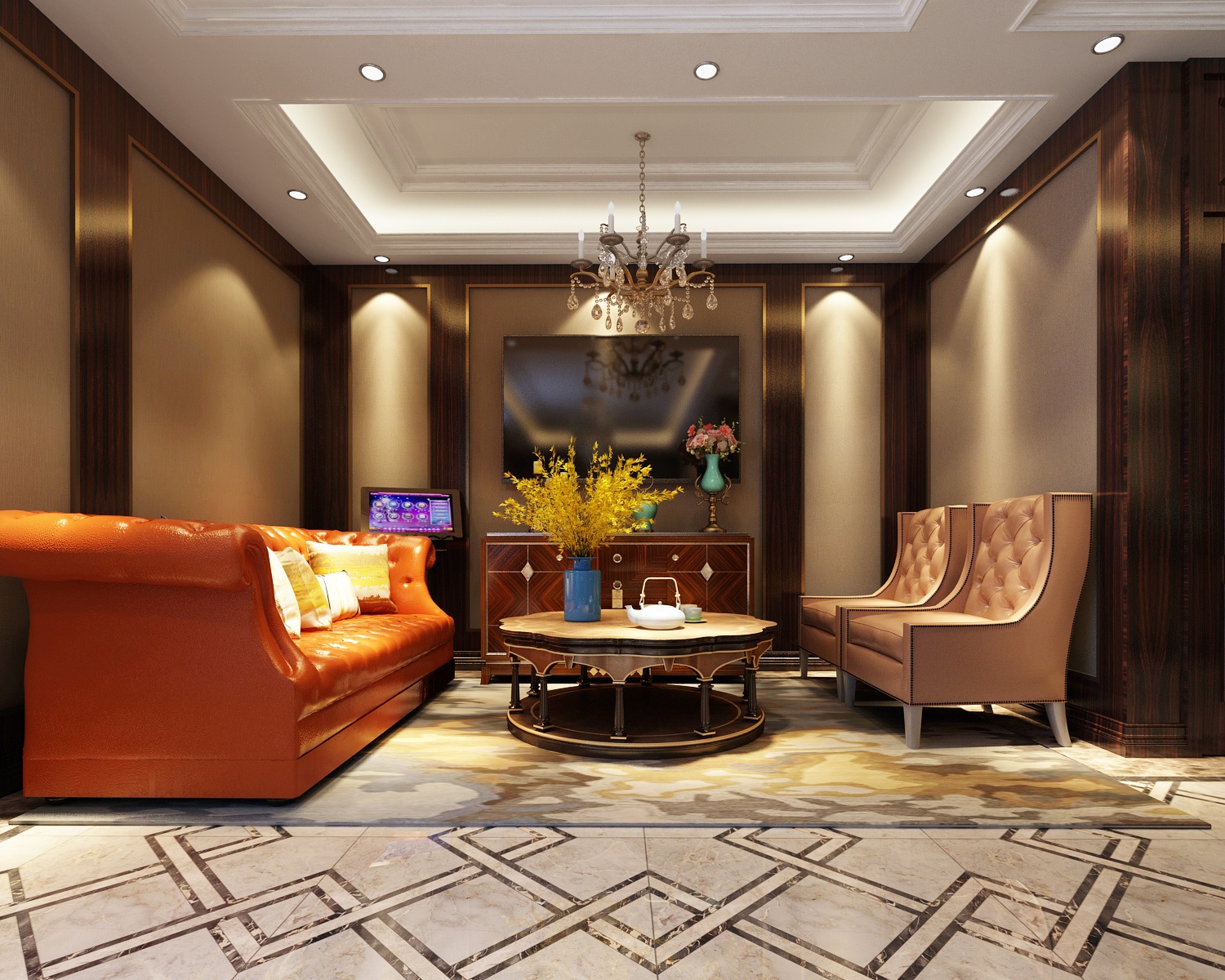 大明胜景会所丨中国济南丨拾初空间设计事务所-54