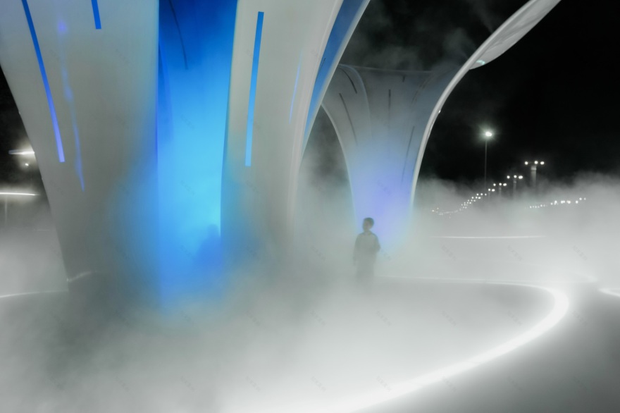 森腾·峰云街广场艺术装置丨中国泸州丨重庆唤醒空间设计有限公司-31