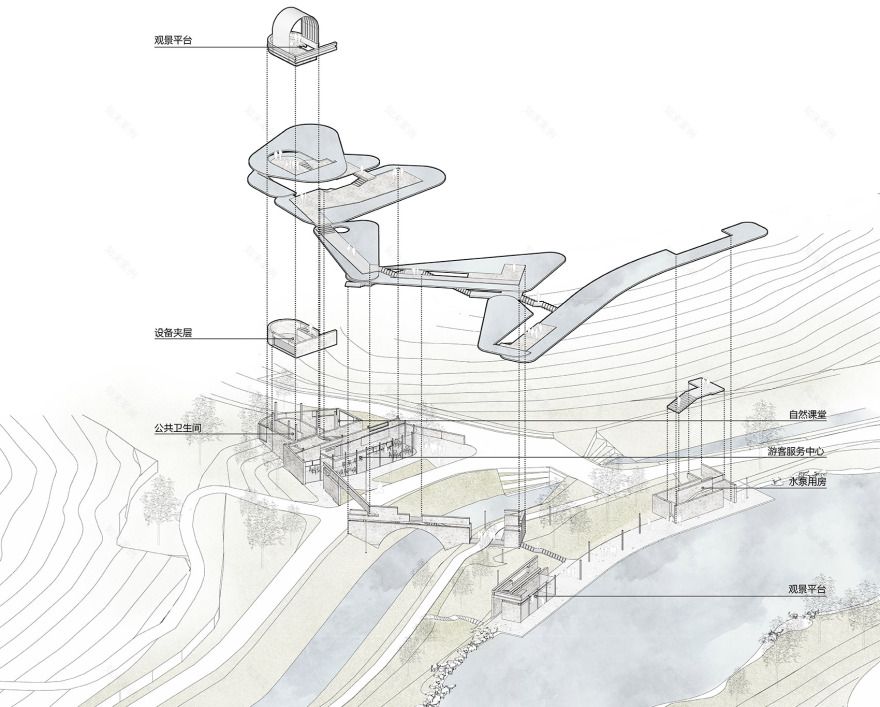 深圳环西丽湖绿道(一期)二级驿站丨中国深圳丨同济大学建筑设计研究院(集团)有限公司原作设计工作室-14
