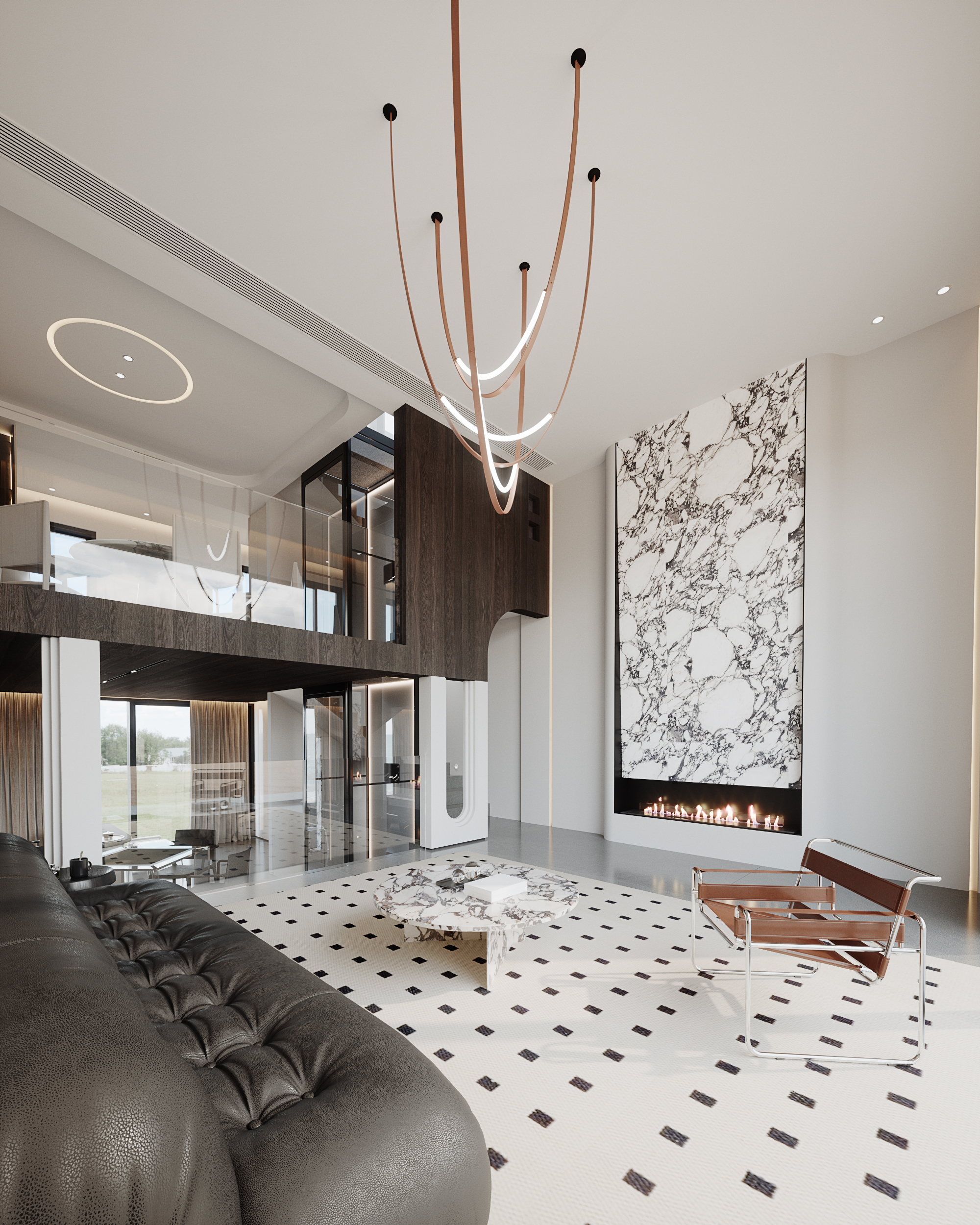 鸿烨表现|小独栋的惊喜 现代简约-2