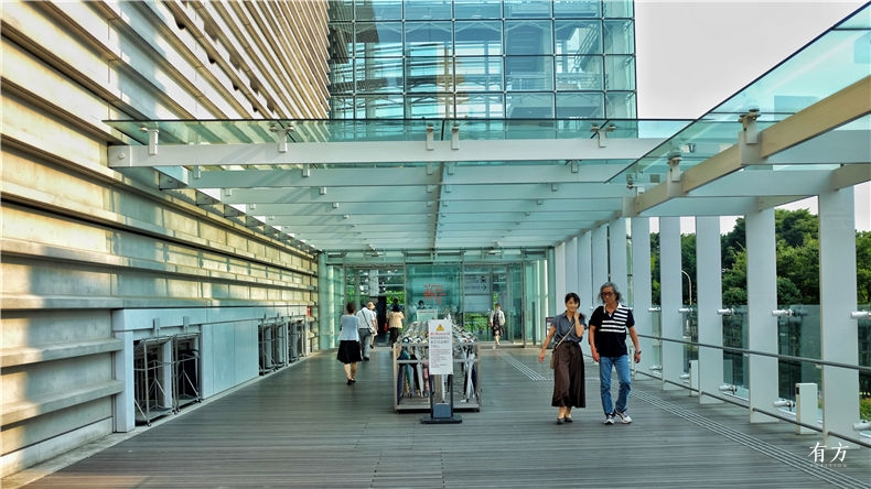 东京国立新美术馆丨日本东京丨黑川纪章-17