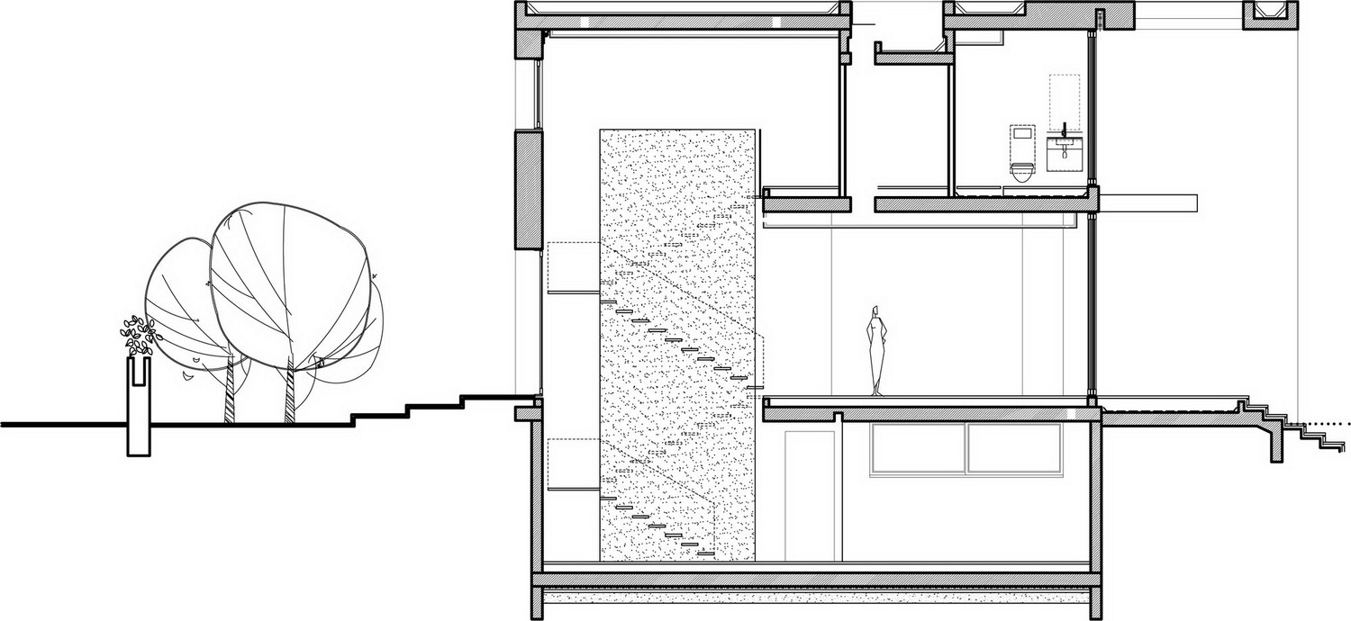 以色列现代百叶窗式住宅，自然光线与户外泳池完美融合-29