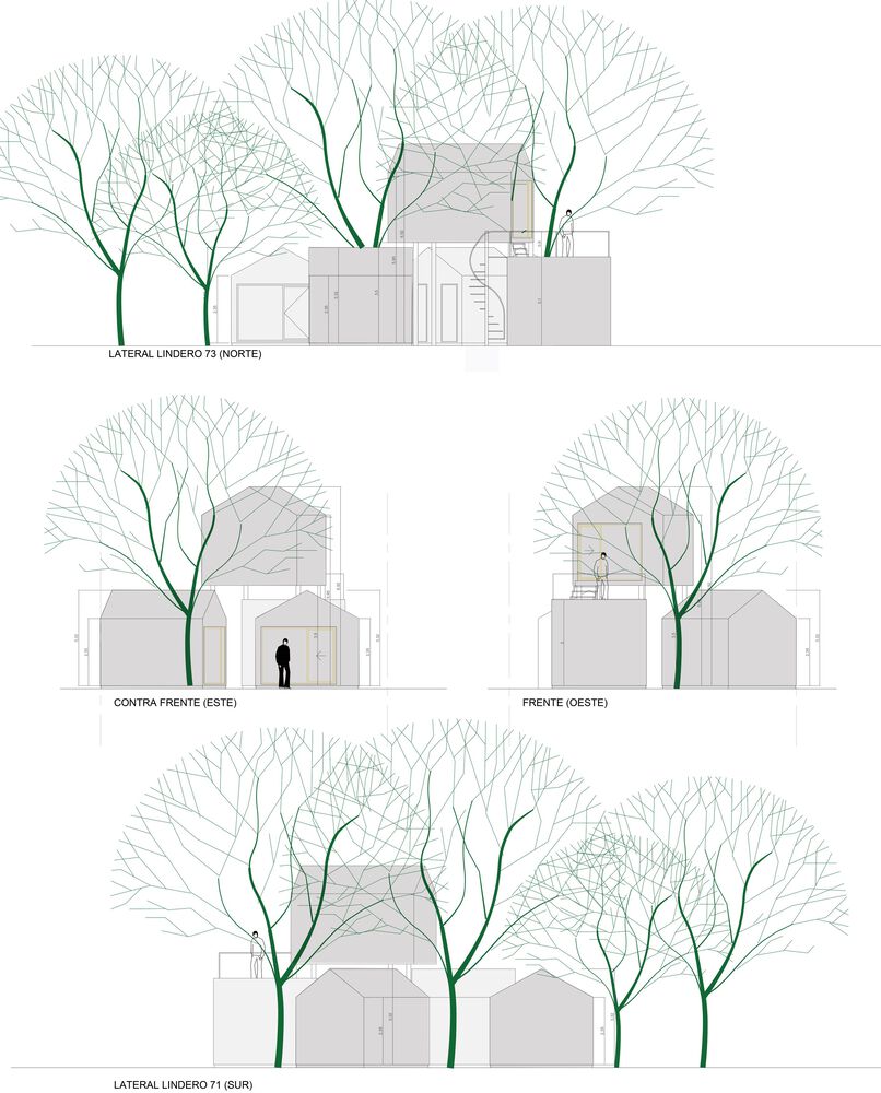 没有永久用途或静态方案的多盒子住宅设计丨戈者设计-17
