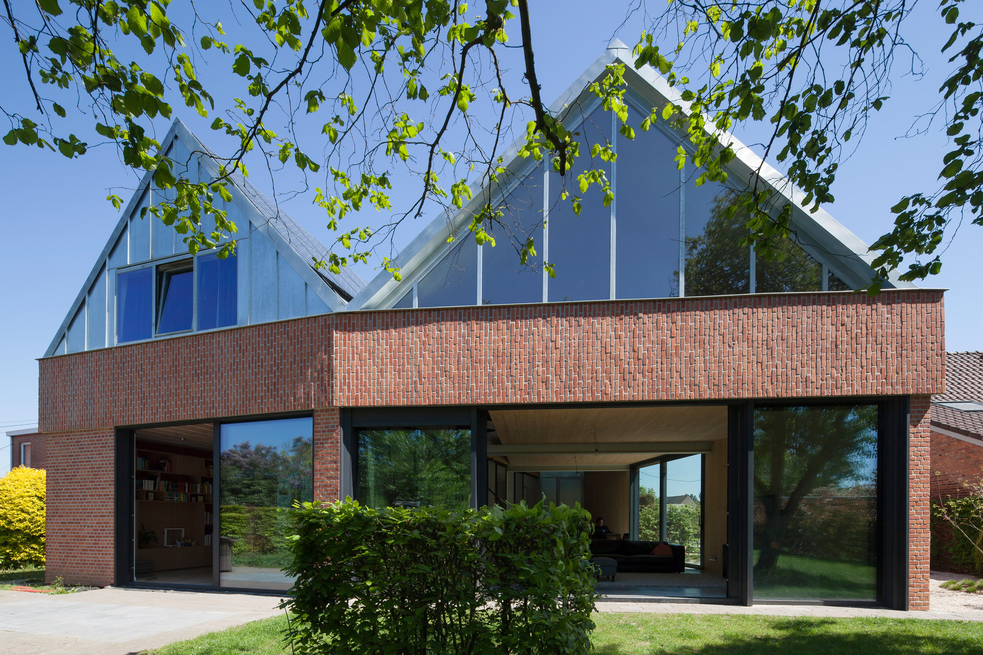 朝着花园房的三角形丨比利时丨NWLND Rogiers Vandeputte-21