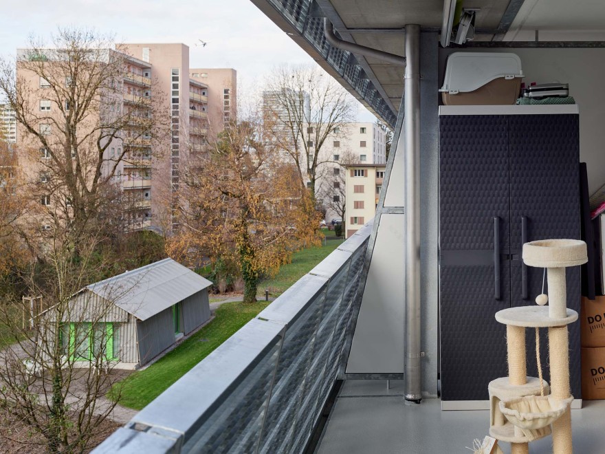 Hirzenbachstraße公寓楼阳台及光伏扩展项目丨瑞士苏黎世丨Lütjens Padmanabhan等-54