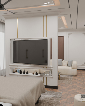 Modern Classic Bedroom with Luxe Accents