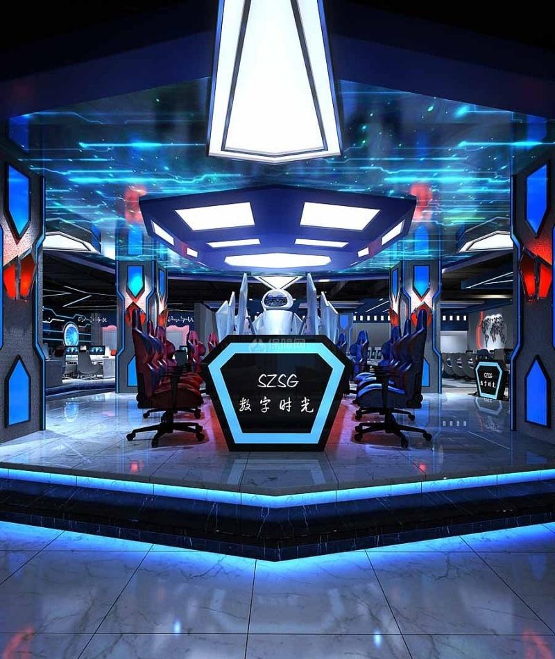 专业打造电竞网咖装修设计,提升上座率与时长-10