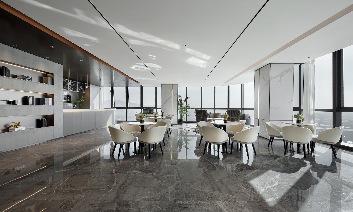 深圳红树湾云端展示中心丨中国深圳丨深圳市点石亚洲装饰设计有限公司-33