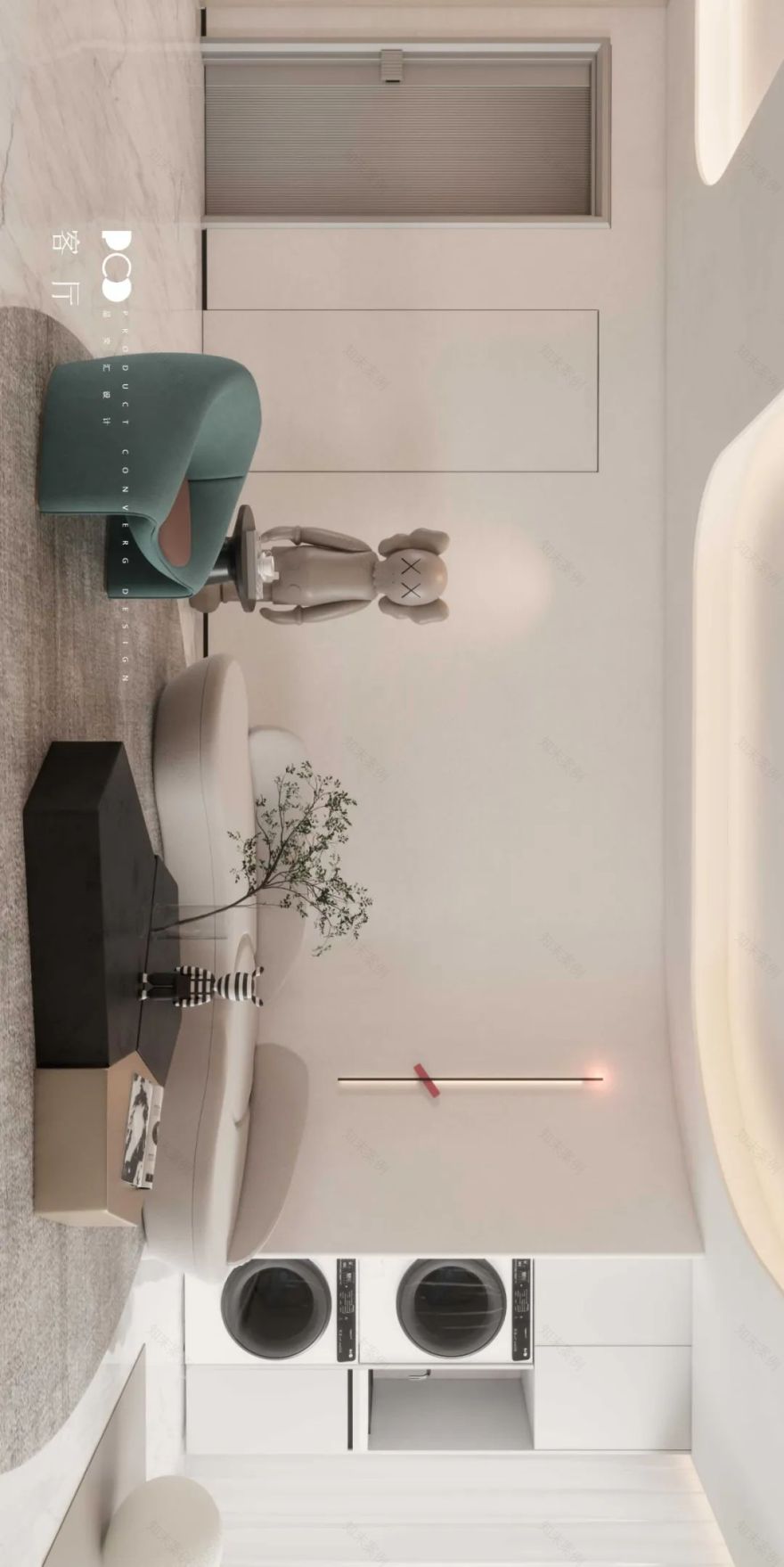 泊云间·见乐 · 简约和谐的住宅空间设计丨中国南京丨品奕汇(PCD)设计-15