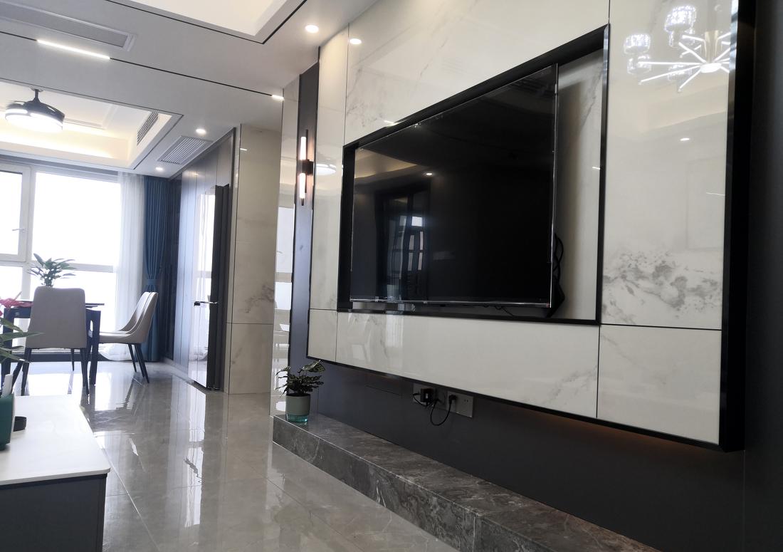 
灰度丨119㎡四房简约现代 -5