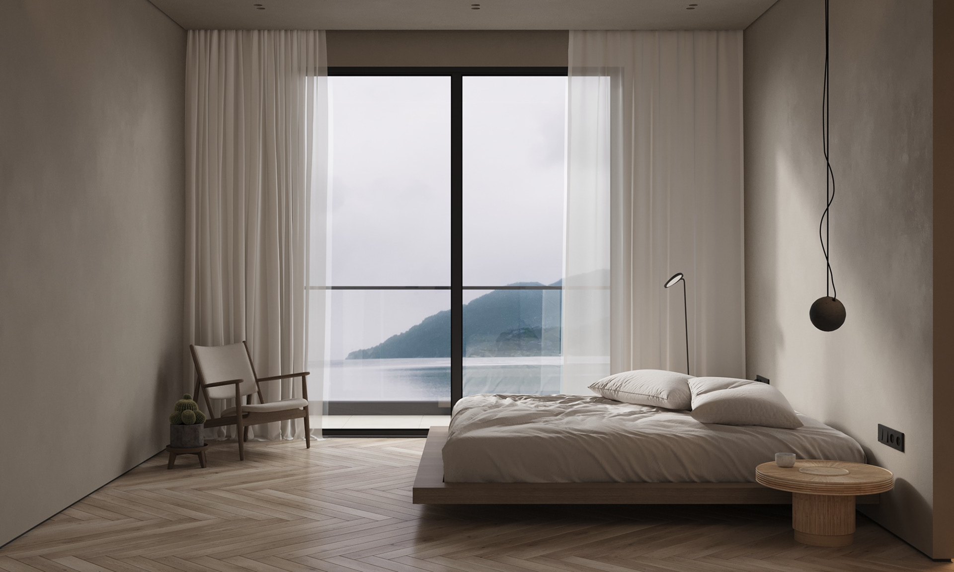 中性色系公寓设计 超有设计感-19