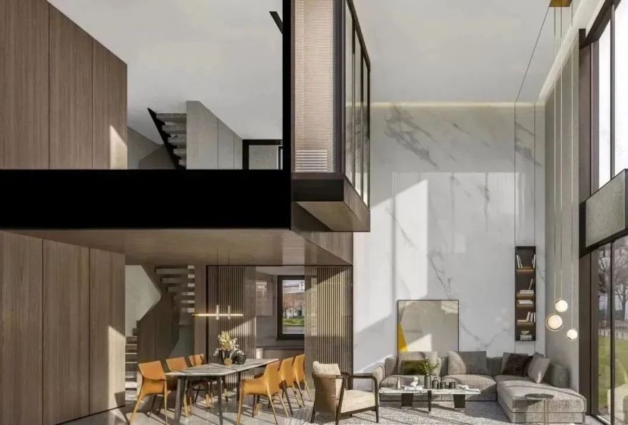 仁恒海合院丨中国上海丨上海浦东尚层装饰-4