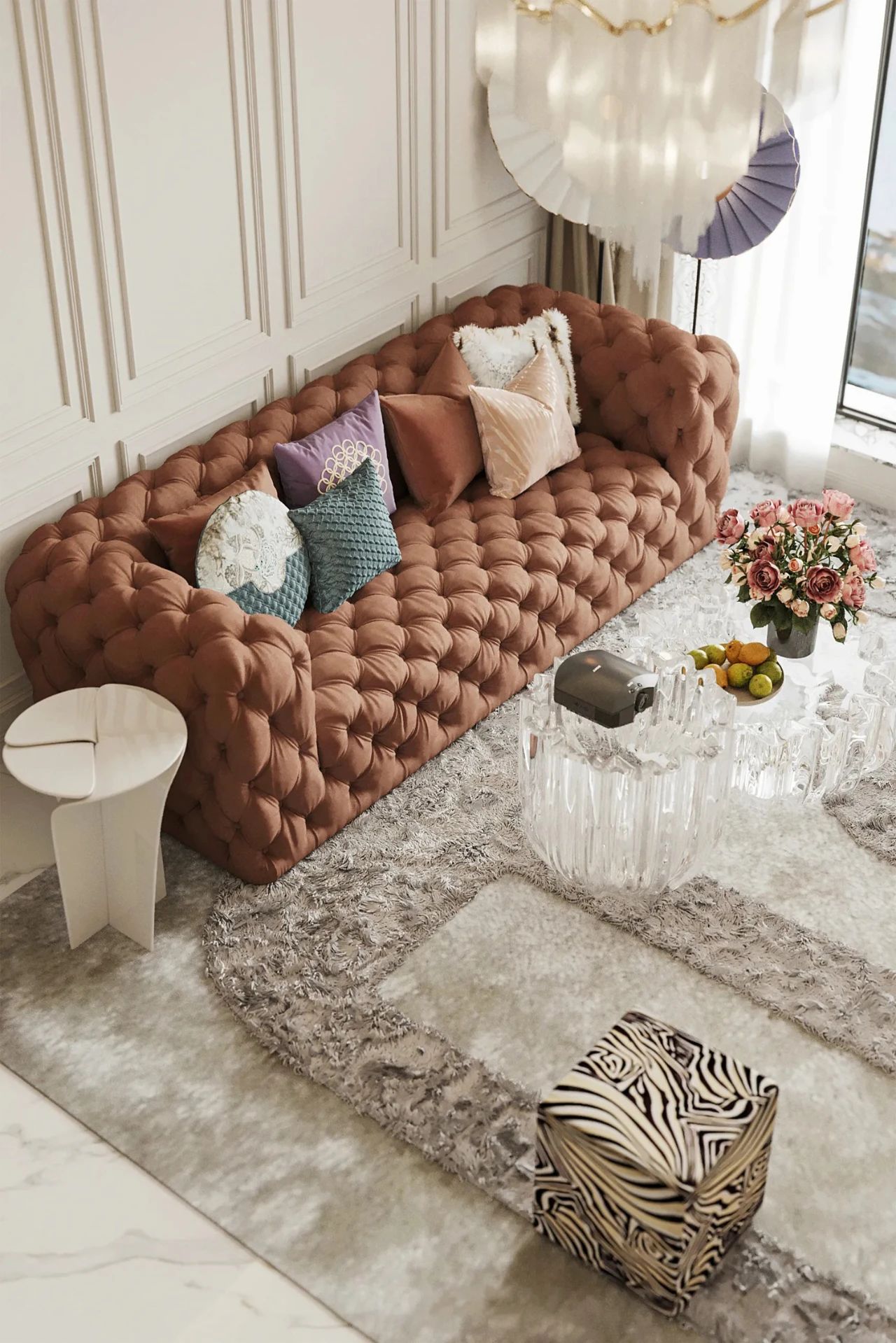 魔方空间丨上海256m²宝格丽公寓丨中国上海丨魔方空间设计-0