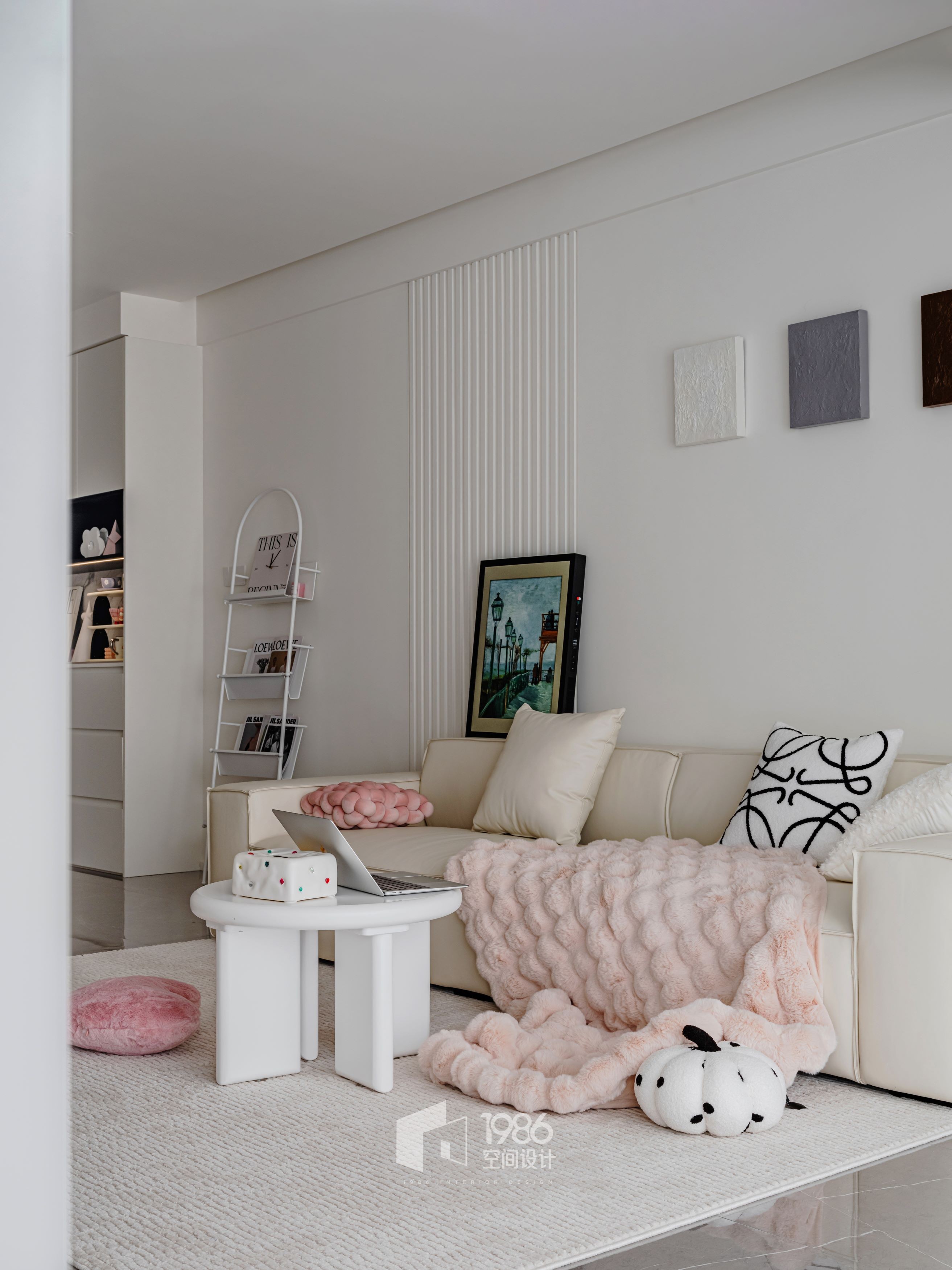 113㎡简约混搭风,一朵正在盛开的奶油玫瑰花丨中国长沙丨黄媛-17