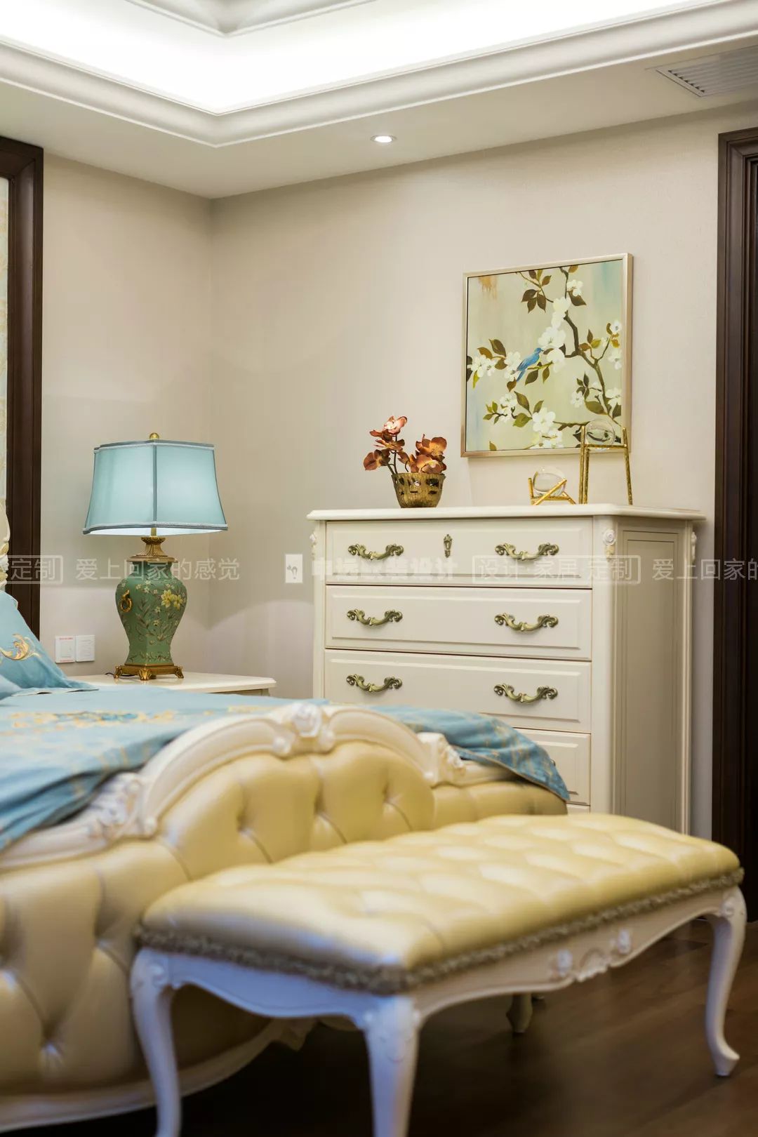 【申远软装百套实景案例】贝尚湾 300㎡ 欧式-28