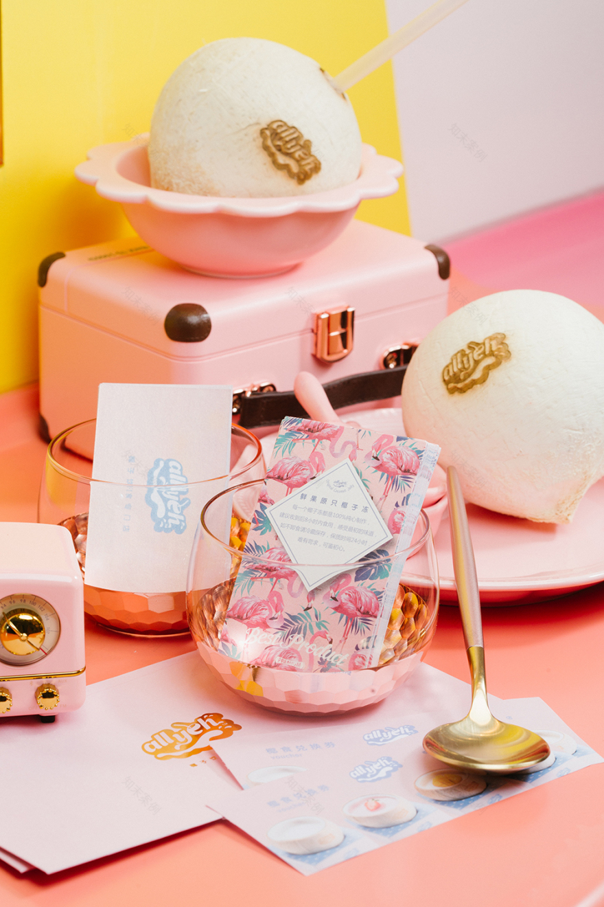 "allyeh 椰子甜品店 | 全国首家椰子专门店,打造年轻人的生活方式"-9