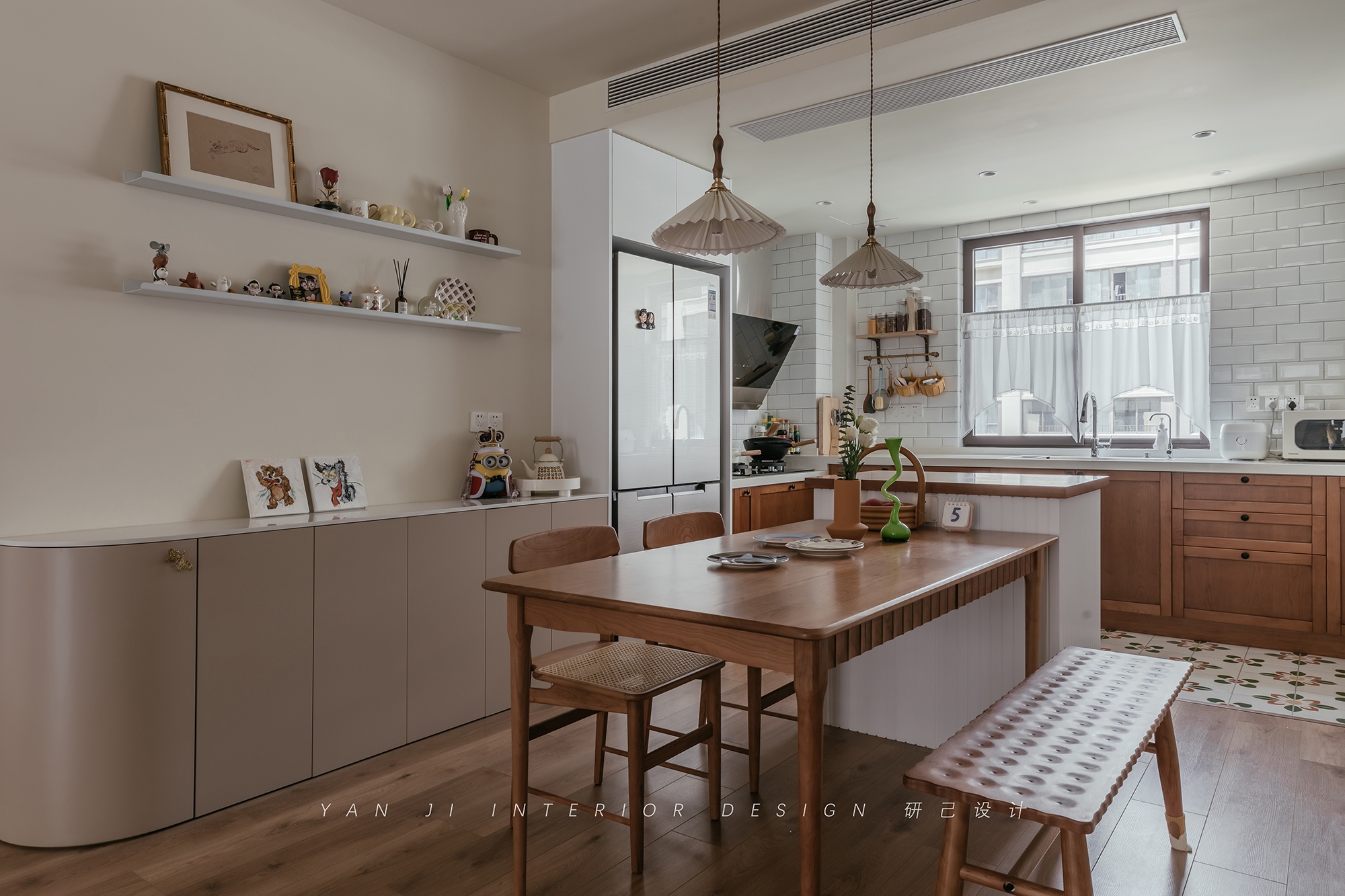 奶油轻复古 杂货铺般的丰富空间丨中国芜湖丨研己设计-30