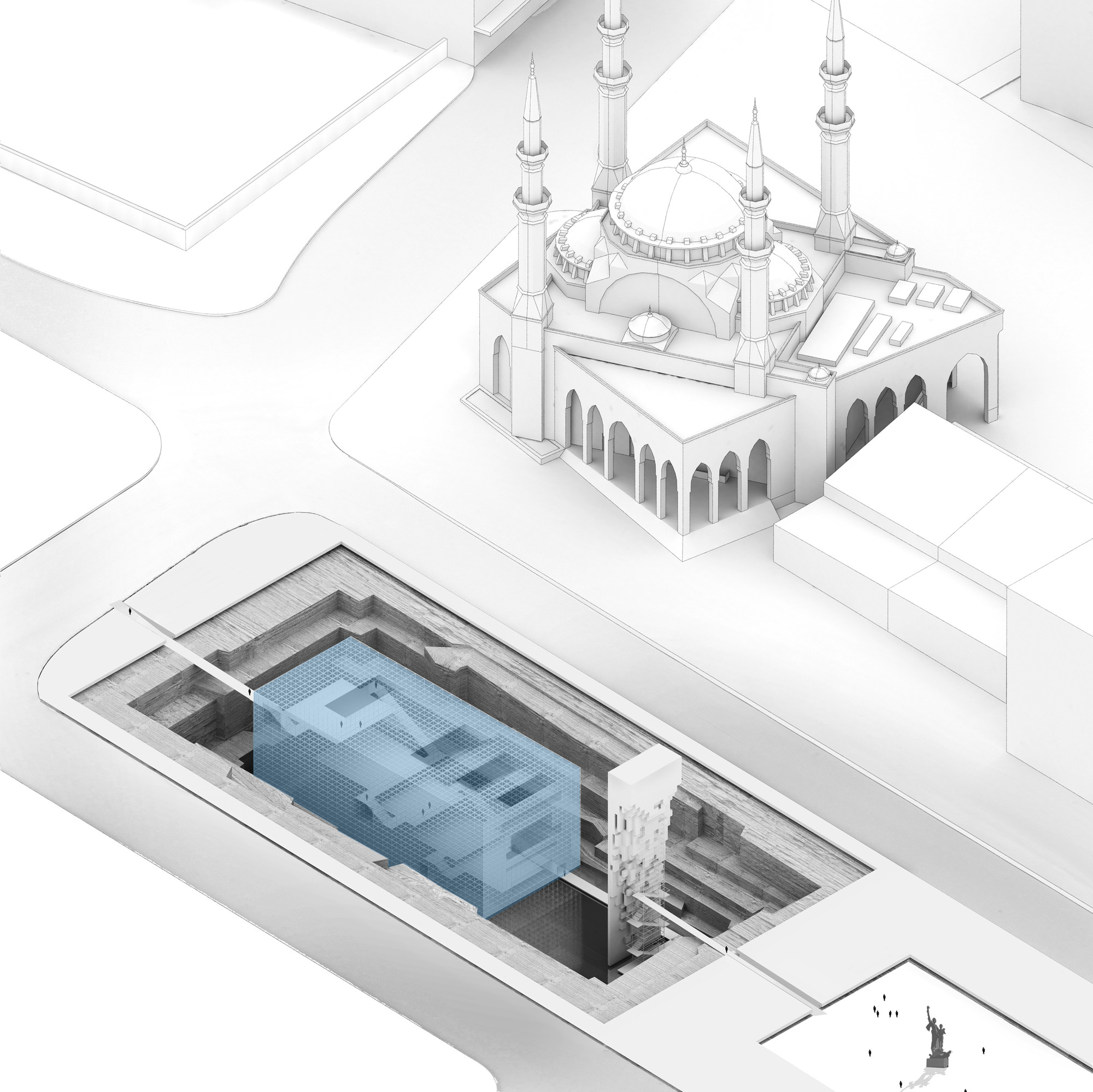 文明博物馆丨黎巴嫩贝鲁特丨黎巴嫩GM Architects-14
