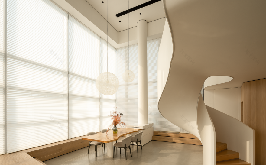 黄浦江边顶层复式丨中国黄浦丨木梵设计-11