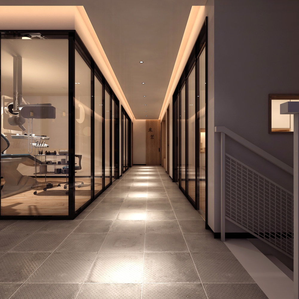 500㎡牙科门市空间设计，凤栖梧桐主创设计师李洋作品<米....-33