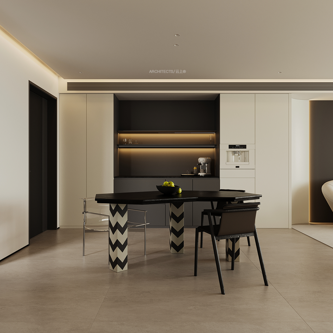 山东淄博佑园 137㎡现代简约家居设计丨中国淄博丨云上译舍-11