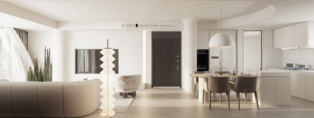 学樘府 Co'co · 盐系风格与温柔生活的完美融合丨里驹室内设计-14