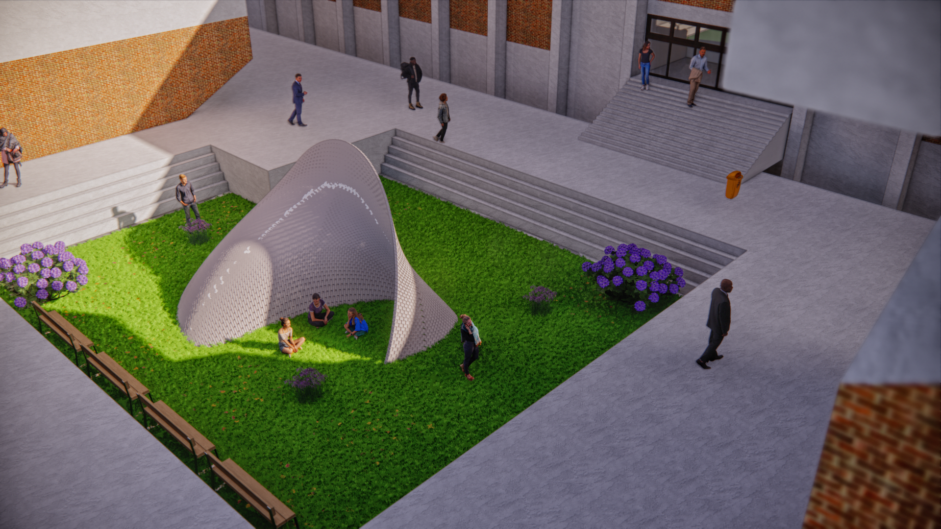 Modeling of the Built Environment I Innovation Kiosk.-5