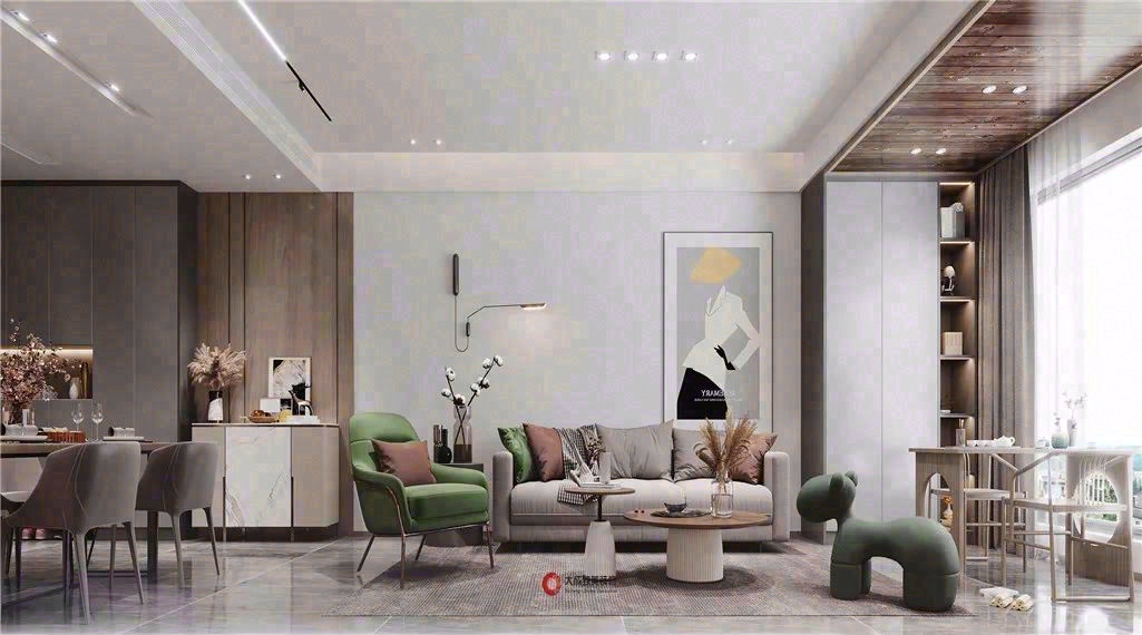 线条元素·家居设计中的浪漫元素丨大成致美装饰旗舰店-55