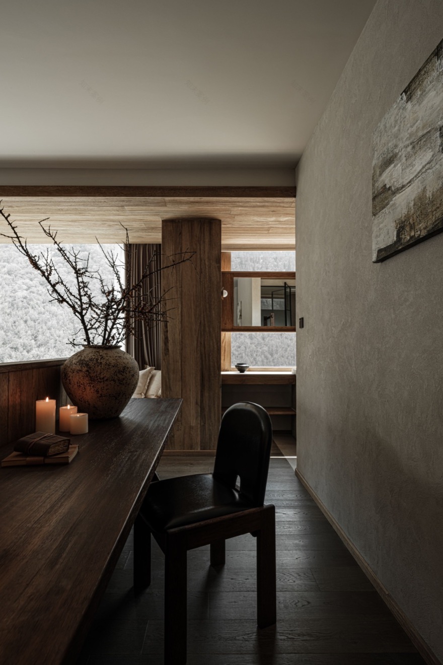 星山月影民宿丨中国阿坝丨成都木材环境艺术设计有限公司-81