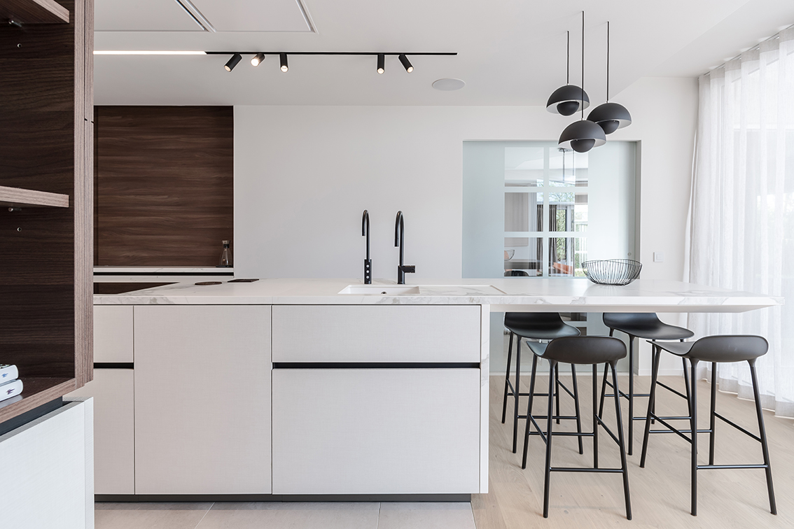 豪华厨房整体翻新项目丨室内建筑师Alexander Hugelier-18